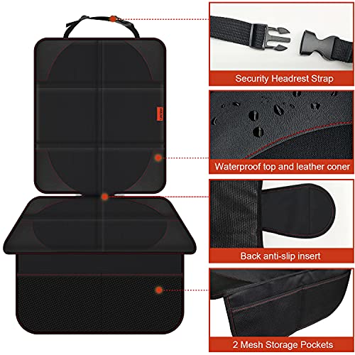 Car Seat Protector for Child Seats with Padded Cover