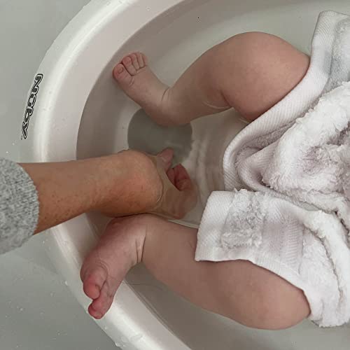 Nuby Baby Bath with Anti-Slip Support, Soft Headrest