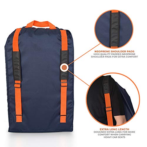 Huckaboo Car Seat Travel Bag - Durable Nylon