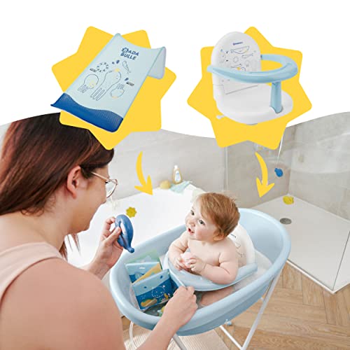 Badabulle Spacious European Baby Bath Tub | 0+ Months