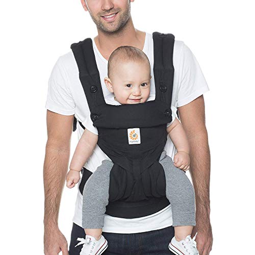 Ergobaby 4-Position 360 Baby Carrier, Pure Black
