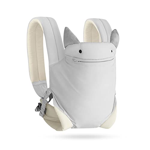 SONARIN 4-in-1 Soft Cotton Baby Carrier, Breathable & Lightweight