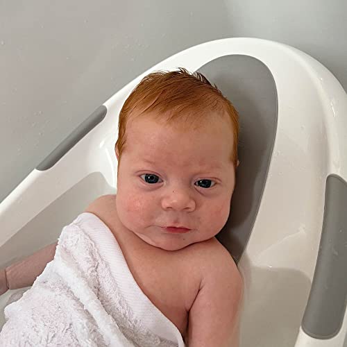 Nuby Baby Bath with Anti-Slip Support, Soft Headrest