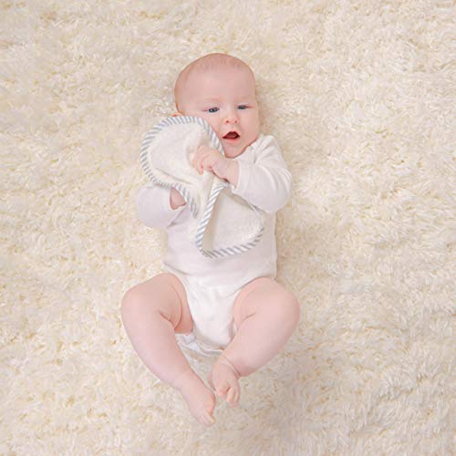 Organic Bamboo Baby Wash Cloth, Super Soft, Absorbent