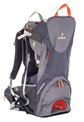 LittleLife S4 Cross Country Baby Carrier, Grey