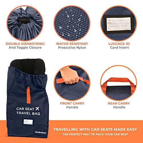 Huckaboo Car Seat Travel Bag - Durable Nylon