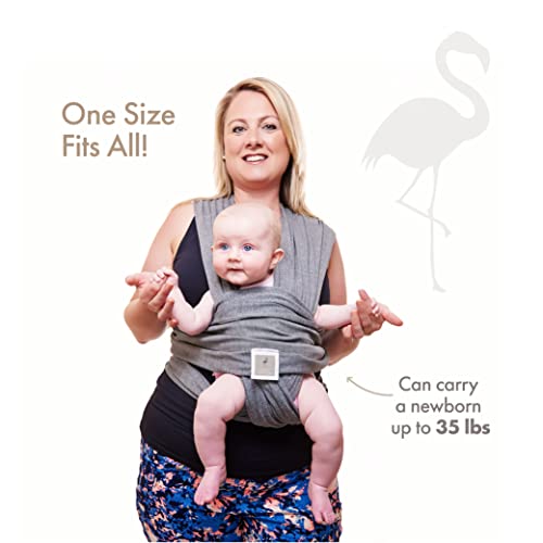 Premium Baby Sling Wrap for Newborn to Toddler by Funki Flamingo