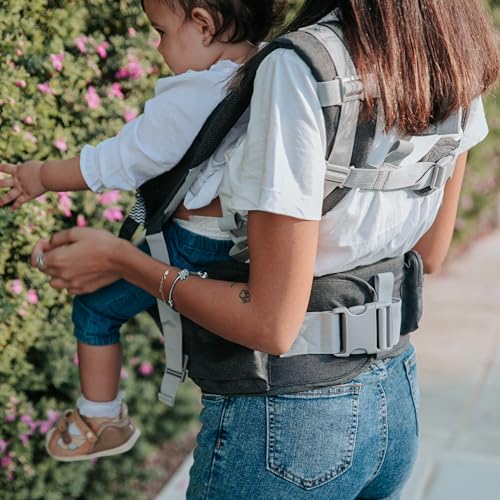 AeroGrade UK 6-in-1 Baby Carrier - Light Grey