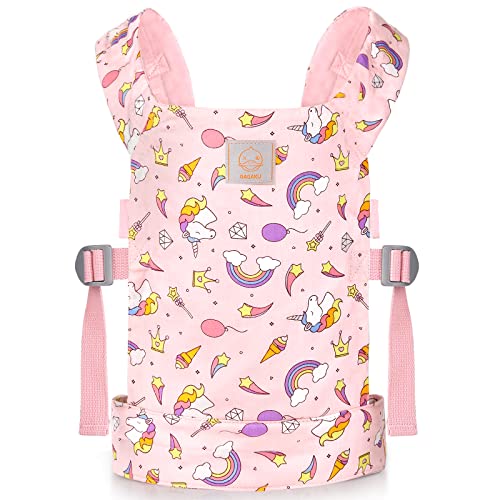 Pink GAGAKU Baby Doll Carrier - Stars