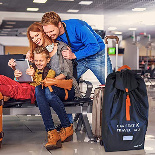 Huckaboo Car Seat Travel Bag - Durable Nylon