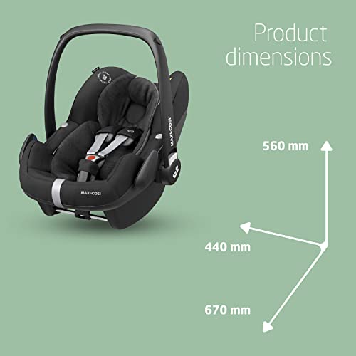 Maxi-Cosi Pebble Pro i-Size Car Seat, Essential Black
