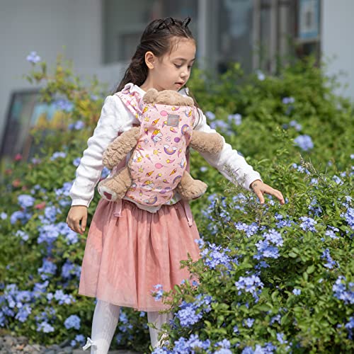 Pink GAGAKU Baby Doll Carrier - Stars