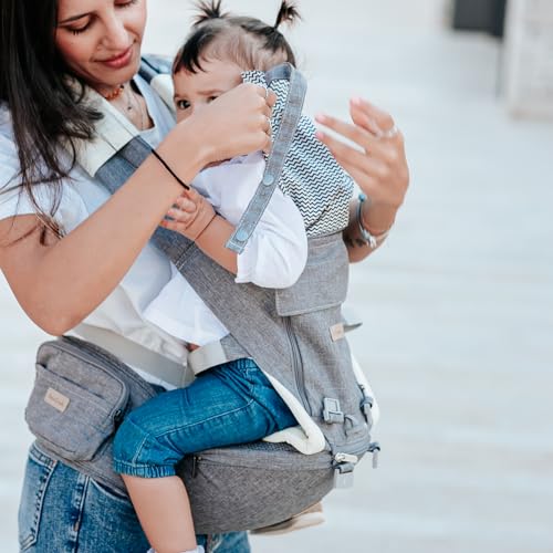 AeroGrade UK 6-in-1 Baby Carrier - Light Grey