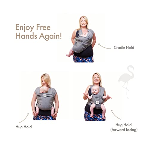 Premium Baby Sling Wrap for Newborn to Toddler by Funki Flamingo