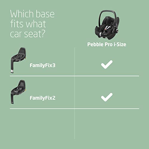 Maxi-Cosi Pebble Pro i-Size Car Seat, Essential Black