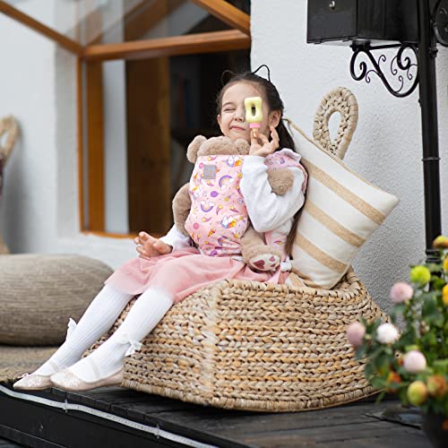 Pink GAGAKU Baby Doll Carrier - Stars