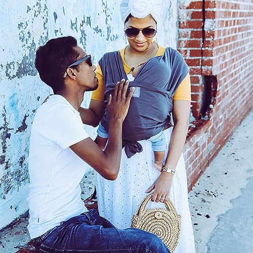 dreamgenii SnuggleRoo Hybrid Baby Carrier - Charcoal Grey