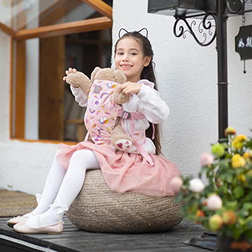 Pink GAGAKU Baby Doll Carrier - Stars