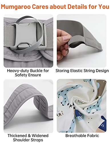Breathable Mumgaroo Baby Sling with Adjustable Straps