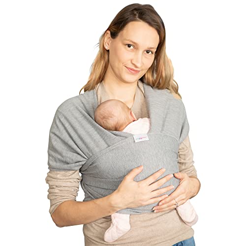 Baby Wrap Carrier - Newborn to 35 lbs | 3 Carrying Positions