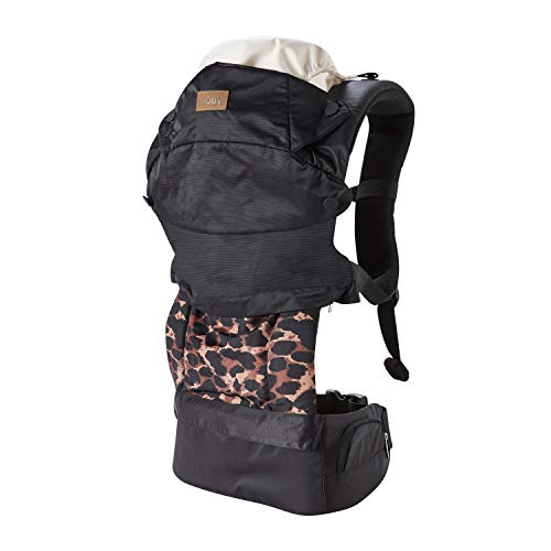 Nuby Leopard Print 3-in-1 Baby Carrier, Hip Healthy