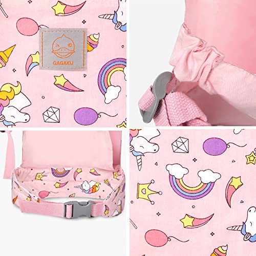 Pink GAGAKU Baby Doll Carrier - Stars