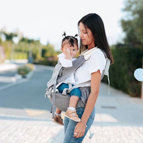 AeroGrade UK 6-in-1 Baby Carrier - Light Grey