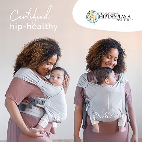 Soft Baby Wrap Carrier for Newborn up to 35 lbs