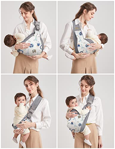 Breathable Mumgaroo Baby Sling with Adjustable Straps