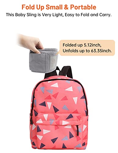 Breathable Mumgaroo Baby Sling with Adjustable Straps