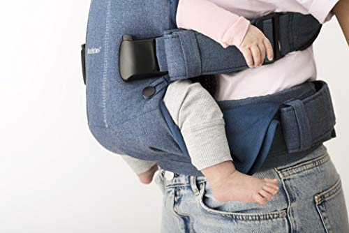 BabyBjörn Carrier One, Cotton Mix, Denim/Blue