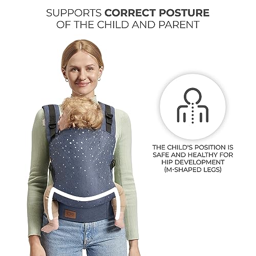 Kinderkraft NINO Confetti Baby Carrier: Ergonomic & Lightweight