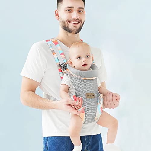 SONARIN 4-in-1 Breathable Baby Carrier, Ergonomic & Lightweight