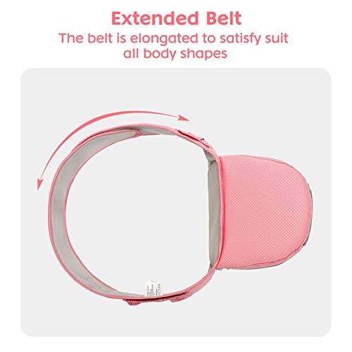 Ergonomic Baby Carrier with Hip Seat, Lightweight & Breathable