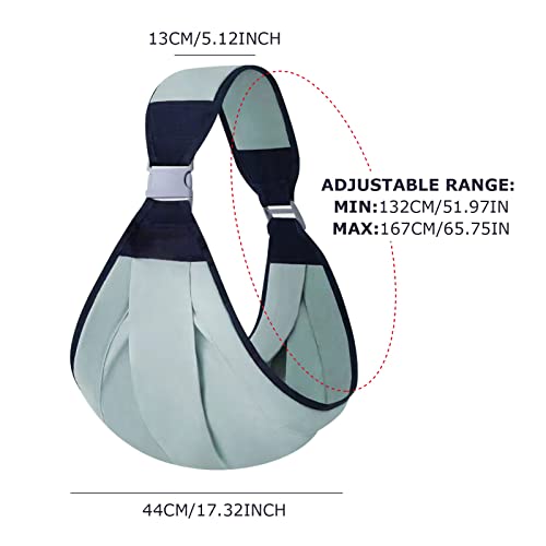 Portable One Shoulder Baby Carrier, Anti-Slip Toddler Sling