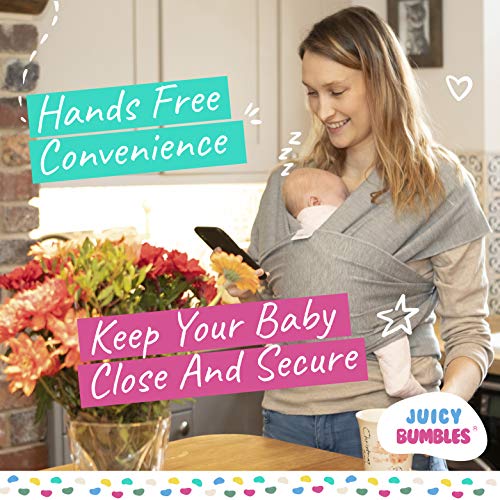 Baby Wrap Carrier - Newborn to 35 lbs | 3 Carrying Positions