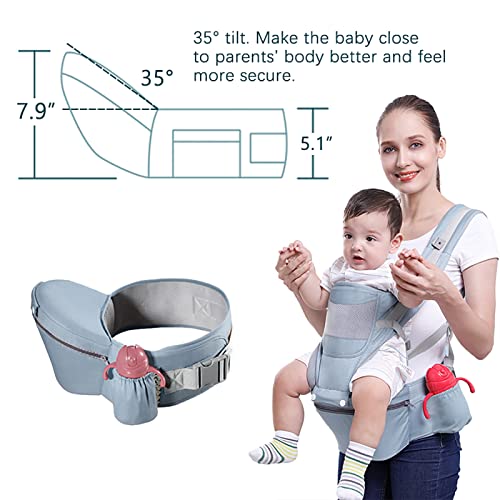 6-in-1 Ergonomic Baby Carrier for All Seasons
