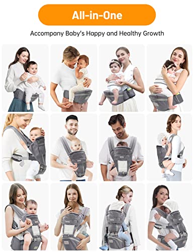 6-in-1 Baby Carrier for Newborn to Toddler