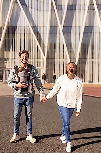 Beco Gemini Cool Baby Carrier - All Positions, Ergonomic, Black