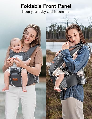 Besrey Baby Carrier - Newborn to Toddler, Easy-to-Carry
