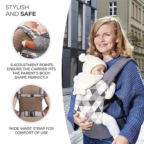 Kinderkraft NINO Confetti Baby Carrier: Ergonomic & Lightweight