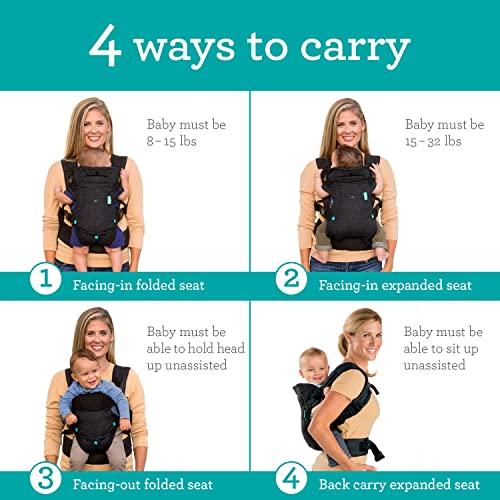 Infantino 4-in-1 Advanced Carrier with Washable Bib