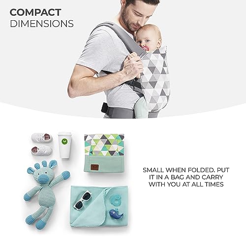 Kinderkraft NINO Confetti Baby Carrier: Ergonomic & Lightweight