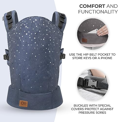 Kinderkraft NINO Confetti Baby Carrier: Ergonomic & Lightweight