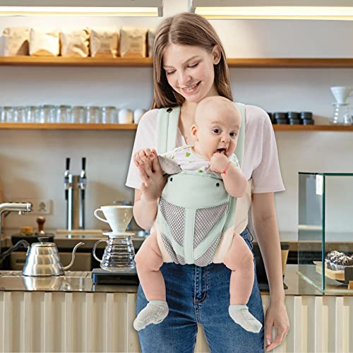 FUNUPUP 4-in-1 Baby Sling Carrier, Blue