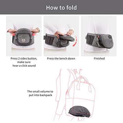 Bebamour 3-in-1 Baby Carrier: Lightweight and Stylish