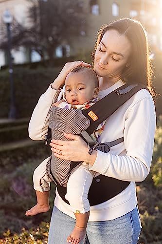 Beco Gemini Cool Baby Carrier - All Positions, Ergonomic, Black