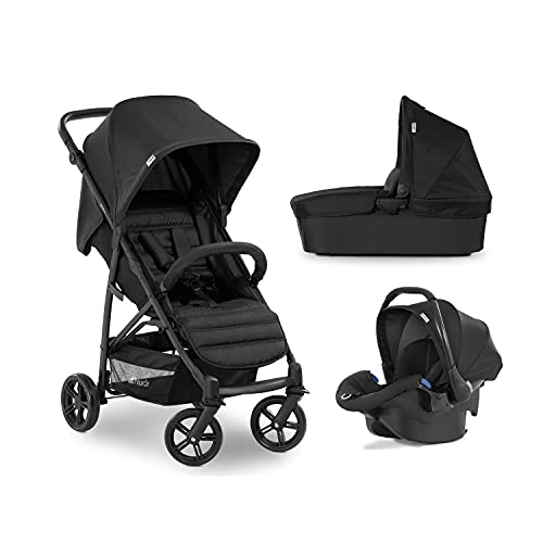 Hauck Rapid 4 Trioset Travel System, Black