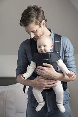 BABYBJÖRN Mini Cotton Baby Carrier - Black