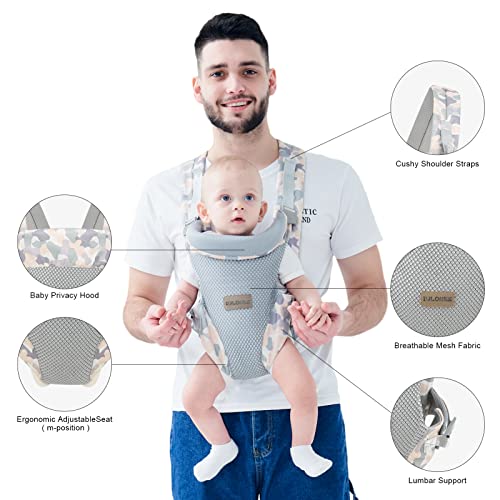 IULONEE Baby Carrier Sling: Breathable Infant Wrap